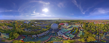 Der größte Freizeitpark in Deutschland: Der Europa-Park in Rust, nahe am Rhein gelegen. Foto: Europa-Park Der größte Freizeitpark in Deutschland: Der Europa-Park in Rust, nahe am Rhein gelegen. Foto: Europa-Park