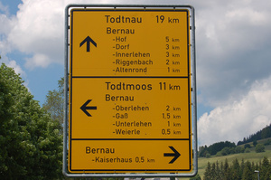 Aus zehn Ortsteilen besteht die Gemeinde Bernau. Foto: Heike Budig Aus zehn Ortsteilen besteht die Gemeinde Bernau. Foto: Heike Budig