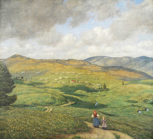Hans-Thoma-Kunstmuseum Gemaelde Hans Thoma Blick ins Tal 1904.jpg Hans-Thoma-Kunstmuseum Gemaelde Hans Thoma Blick ins Tal 1904.jpg
