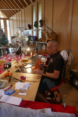 Reinhard Börner, Glasblläser (C) M. Köpfer Reinhard Börner, Glasblläser (C) M. Köpfer